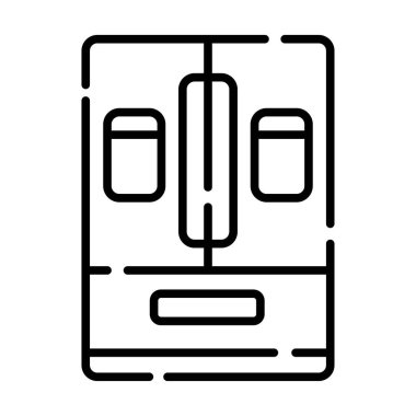 buzdolabı simgesi çizimi