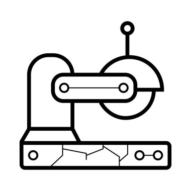 beyaz arkaplanda izole edilmiş simge