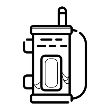 Walkie talkie simge vektör