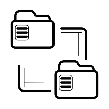 Dosyaları simge tasarlamak vektör