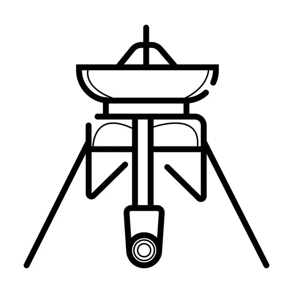 火星站图标插图 — 图库矢量图片