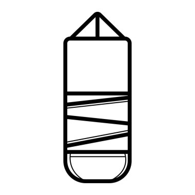 Kum torbası simge tasarlamak