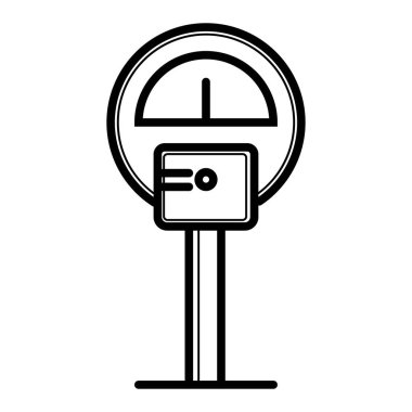 Parkmetre satırı simgesi