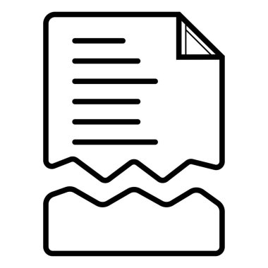 kırık dosya simge tasarlamak