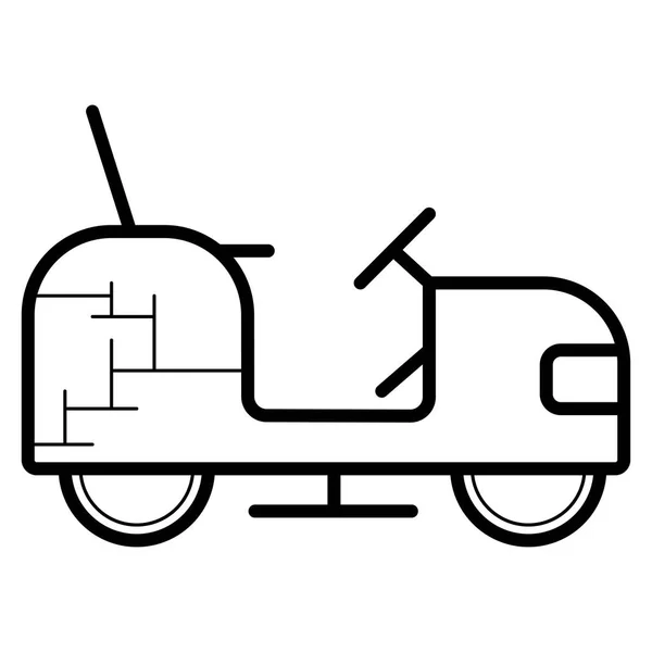 Иконка Трактора — стоковый вектор