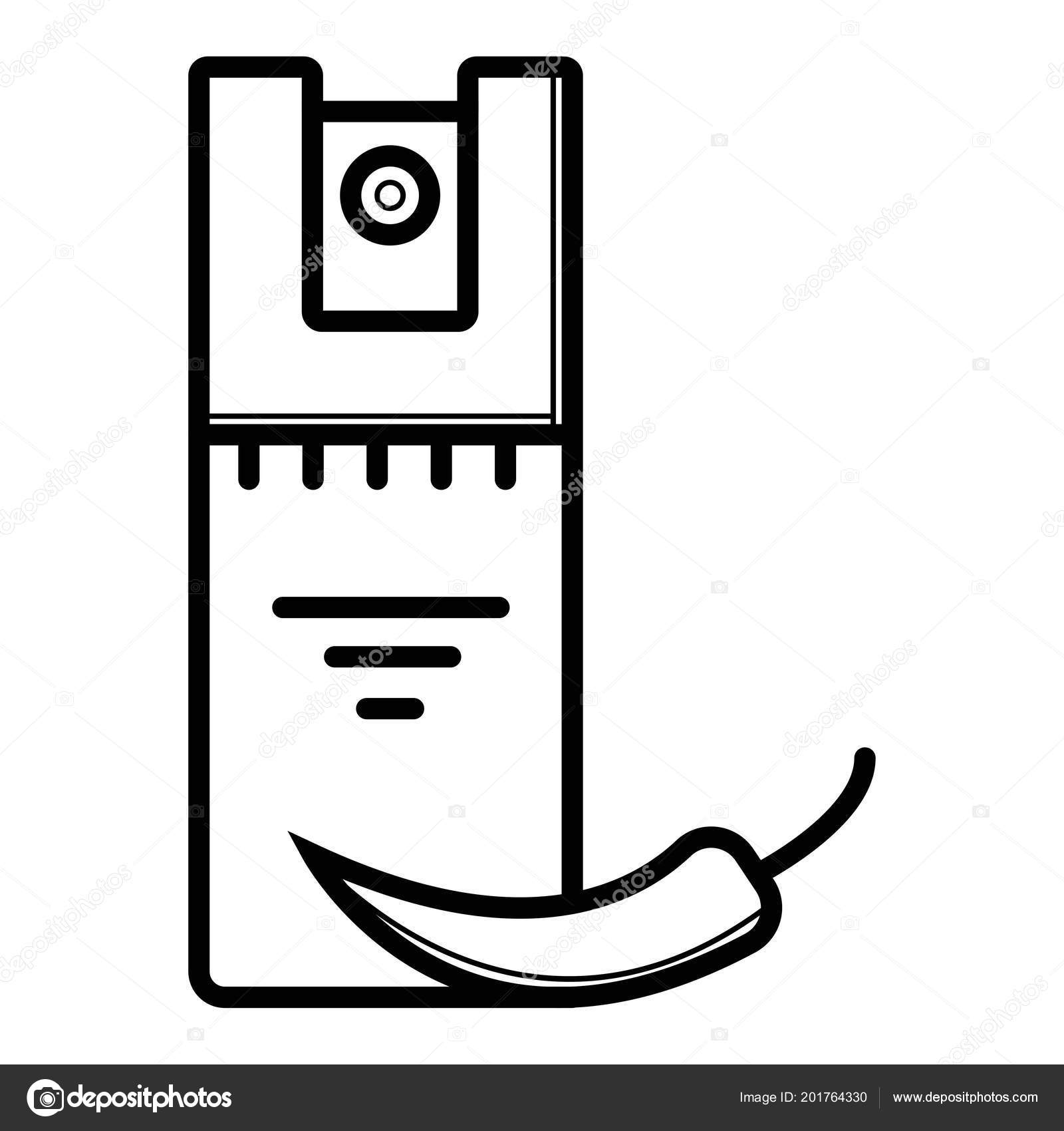 Pepper Spray Icon Illustration Stock Vector Image by ©secon 201764330
