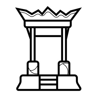 Dev salıncak simge tasarlamak