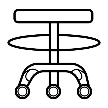 Ofis sandalye simge tasarlamak