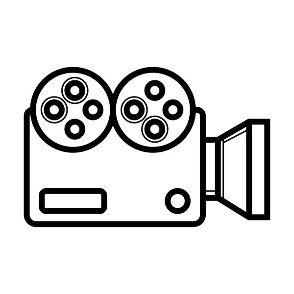 Video Cámara Icono Vector — Archivo Imágenes Vectoriales