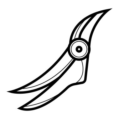 Bahçe budayıcı simge tasarlamak