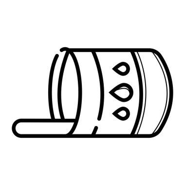 Boya kovası simge tasarlamak