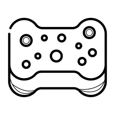 Sünger simge vektör çizim