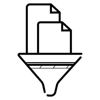 Simge vektör çizim filtre