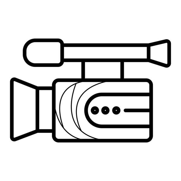 Иллюстрация Значка Видеокамеры — стоковый вектор