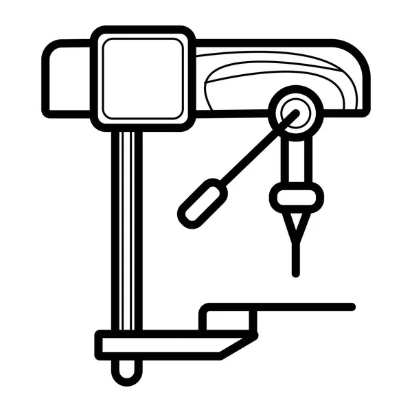 Abbildung Des Drill Icon Vektors — Stockvektor