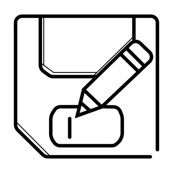 Guardar Icono Vector Ilustración — Archivo Imágenes Vectoriales