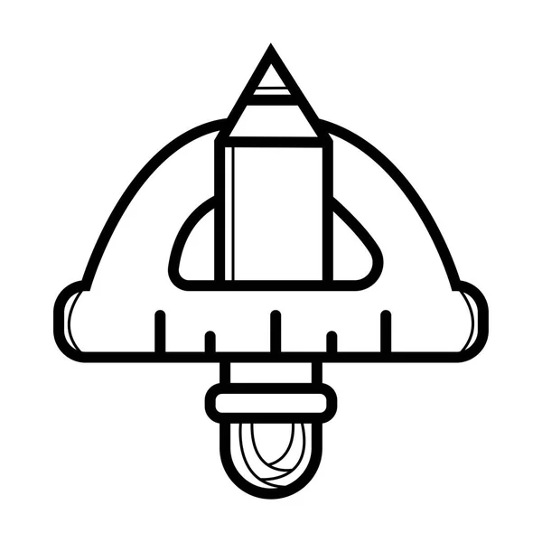 Winkelvektor Symbol Illustration — Stockvektor