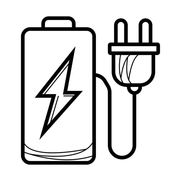 Batarya Şarjı Düz Vektör Simgesi
