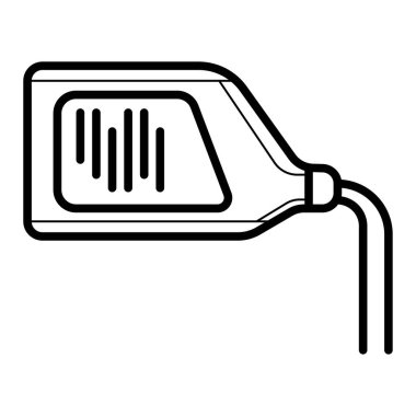 yağ ikonu vektör illüstrasyonu