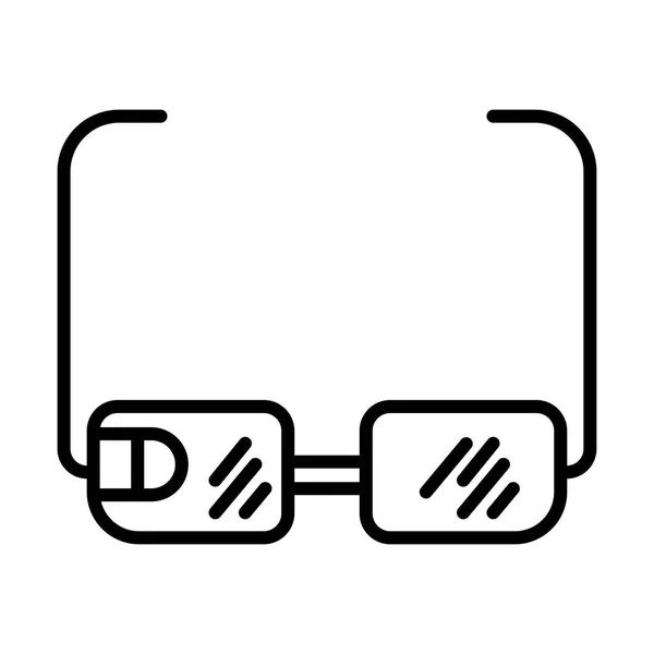 Google Glasses Icon Illustration — Stock Vector