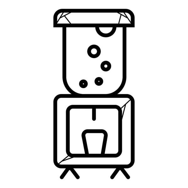 Vektor Symbol Für Wasserkühler — Stockvektor