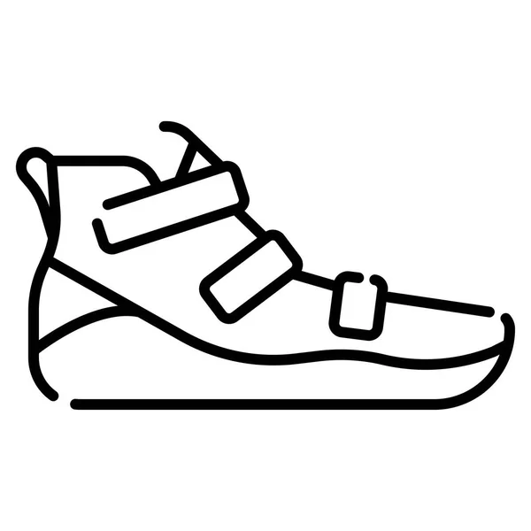 Високорізна Гумова Піктограма Взуття — стоковий вектор