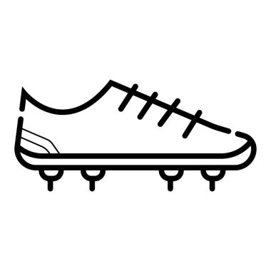 Futbol ayakkabıları simge tasarlamak