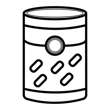 Siyah fasulye konservesi