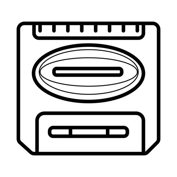 Ilustración Del Icono Arcade Machine — Vector de stock