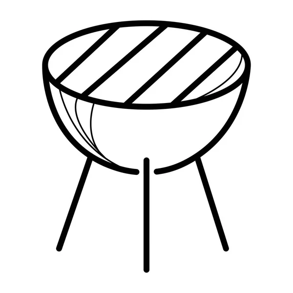 Illustration Vectorielle Icône Barbecue — Image vectorielle