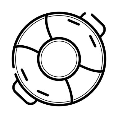 Lifebuoy vektör simge tasarlamak