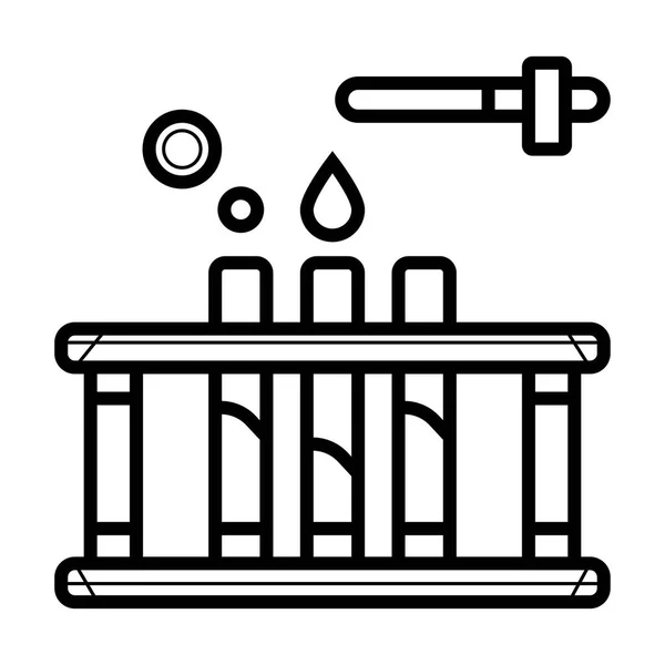 Test Tube Vector Icon — Stock Vector