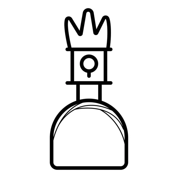 Camping Gas Bottle Icon — Stock Vector