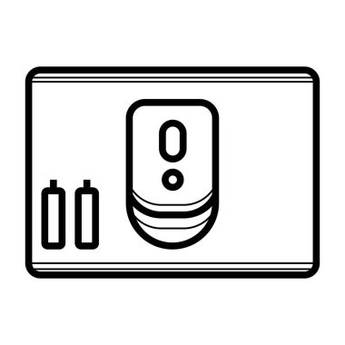 Kablosuz fare düğmesini web simgesi