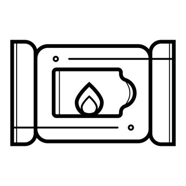 kağıt mendil kutusu simgesini Illustrator