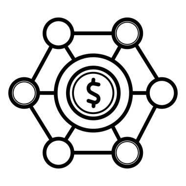İş planı simgesi. vektör illüstrasyonu