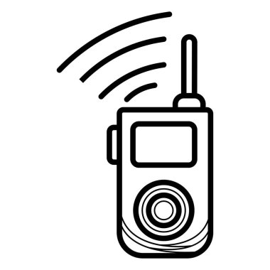 Radyo Icon set. Vektör çizim