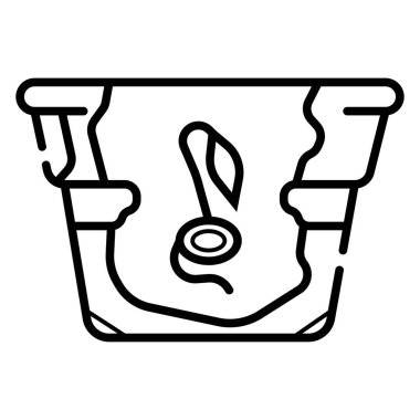 Bilal zemin germinated simgesi