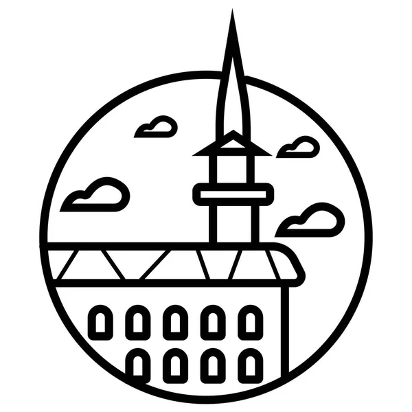 Mezquita Bajrakli Prizren Kosovo — Archivo Imágenes Vectoriales