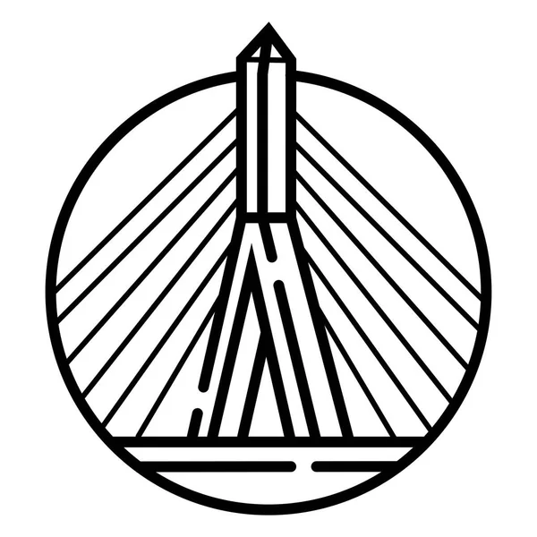 Zakim köprü simge vektör