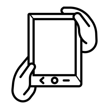 farklı aygıtlar tabletler ve akıllı telefonlar simge vektör kontrol