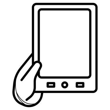 farklı aygıtlar tabletler ve akıllı telefonlar simge vektör kontrol