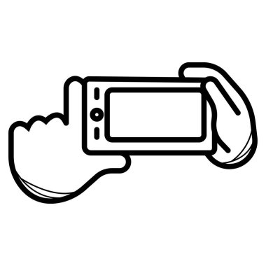 farklı aygıtlar tabletler ve akıllı telefonlar simge vektör kontrol