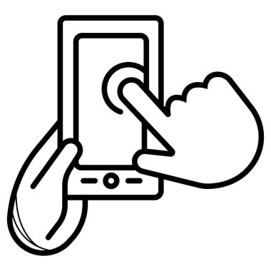 farklı aygıtlar tabletler ve akıllı telefonlar simge vektör kontrol