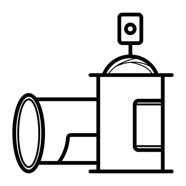 sprey kutsal kişilerin resmi, vektör çizim