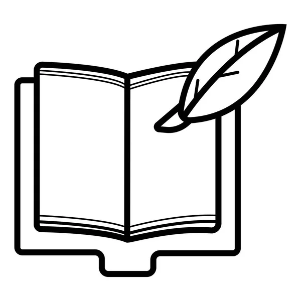 Ziyaretçi defteri kalem simgesi ile