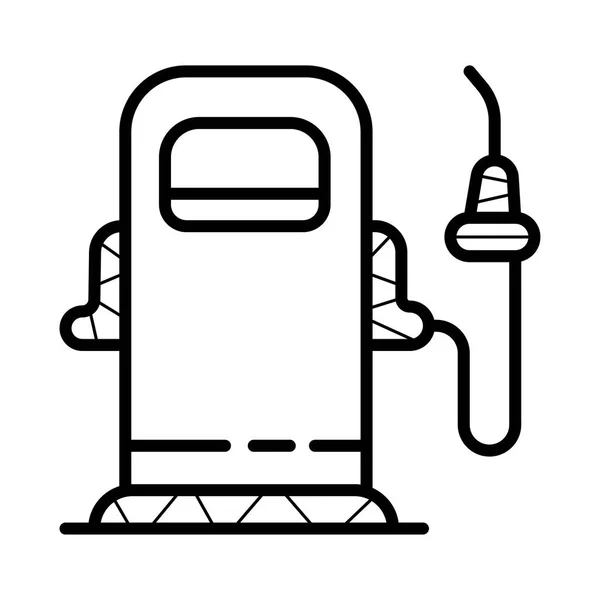 Symbol Vektor Illustration Für Benzinpumpe — Stockvektor