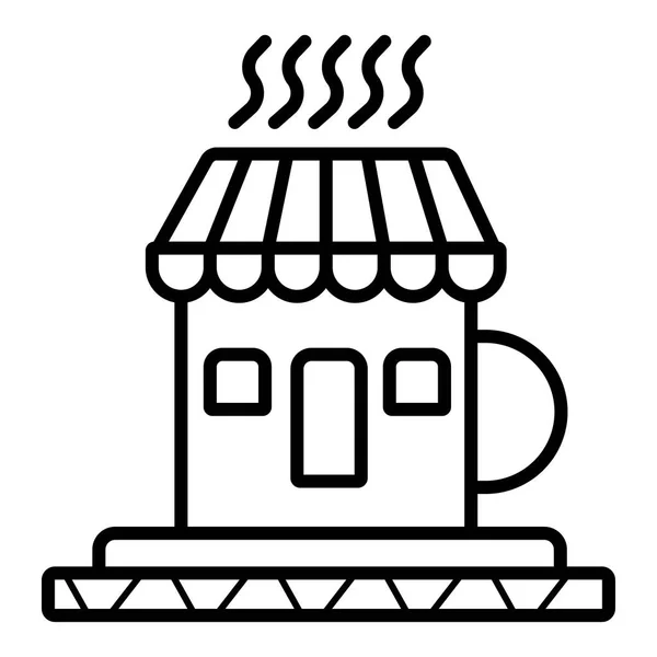 Icône Café Illustration Vectorielle — Image vectorielle