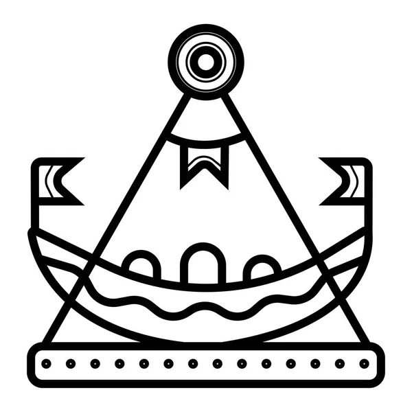 Вектор Значка Справедливого Корабля — стоковий вектор
