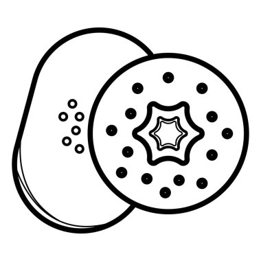 Kivi simgesi line öğesi